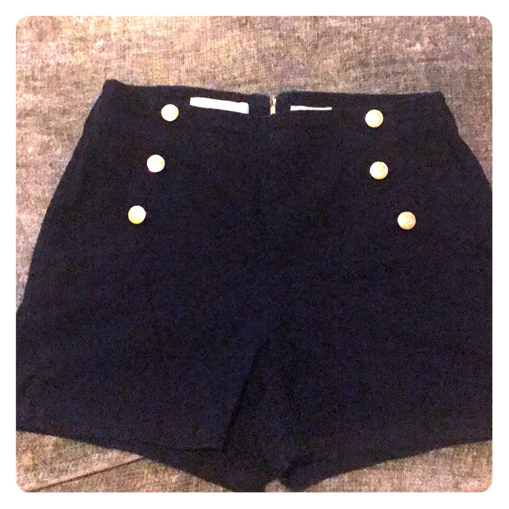 High waisted shorts